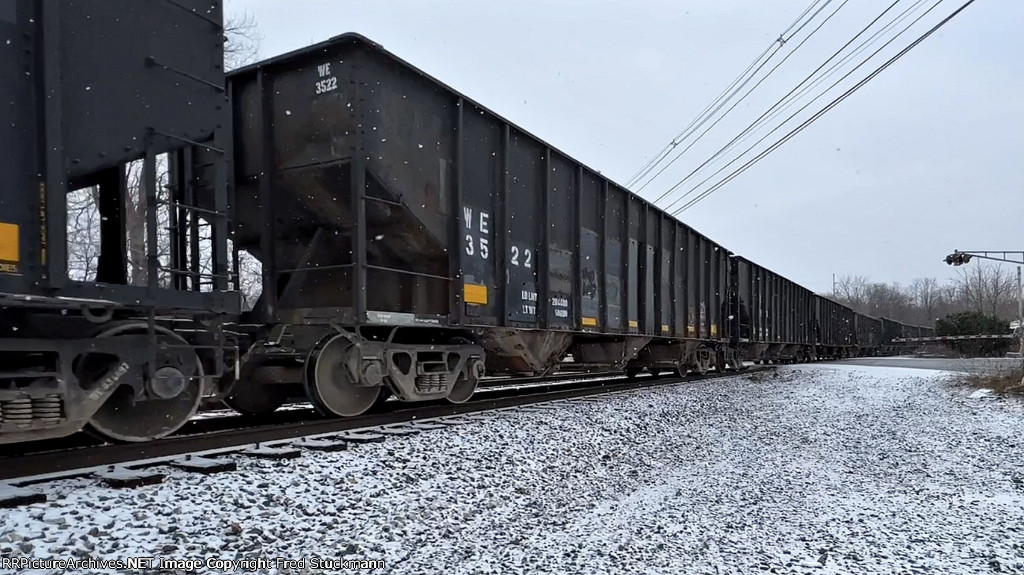 WE 3522 is former Lake Erie Franklin & Clarion.